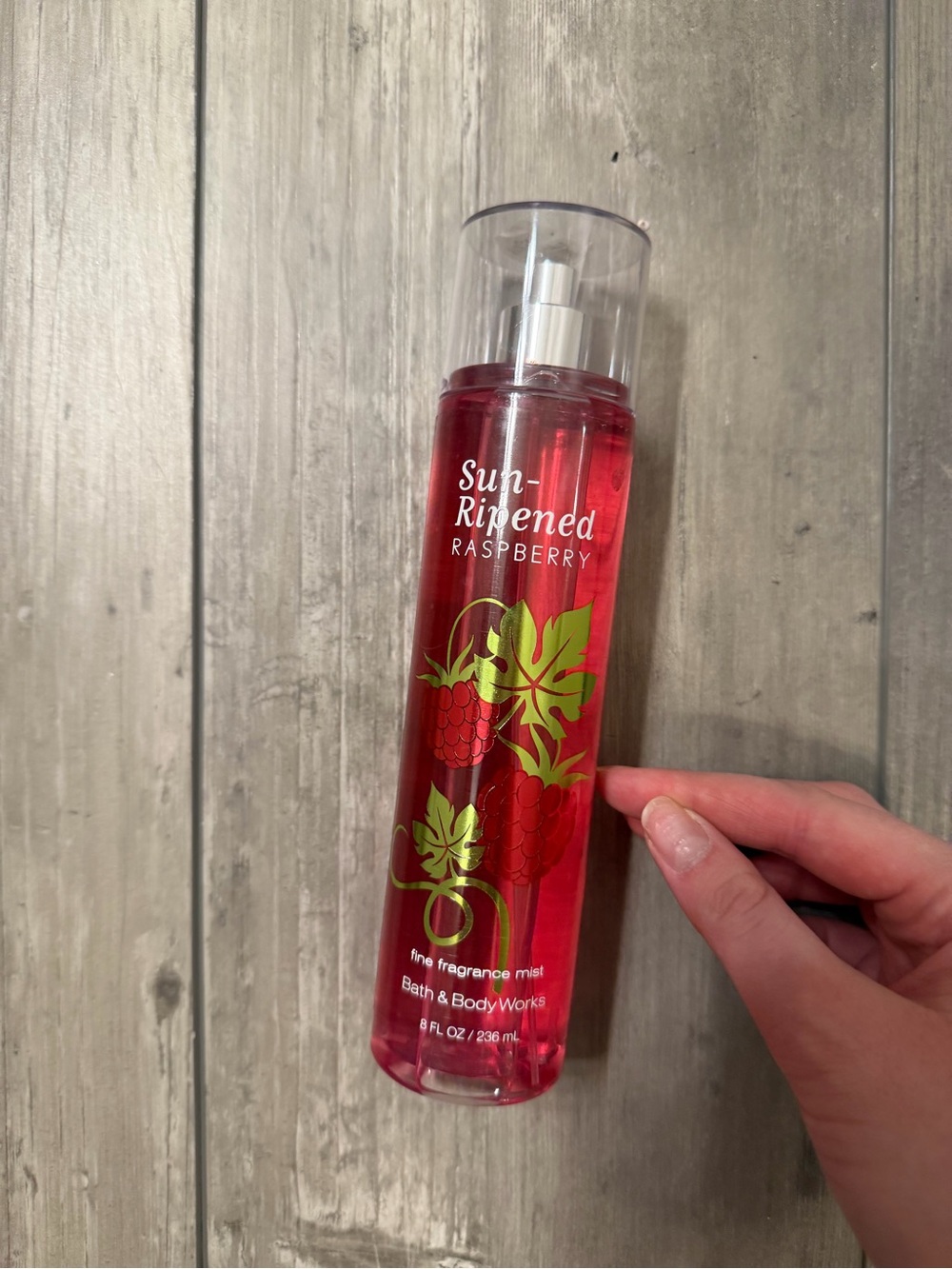 Bath & Body Works Sun-Ripened Raspberry Fine Fragrance Mist - Pink
